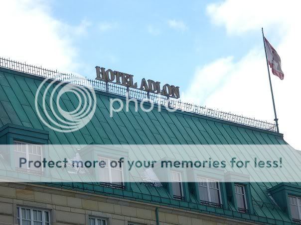 Hotel adlon - where michael jackson hang his baby outta the window... a presidential suite cost 12,000 euros per night!