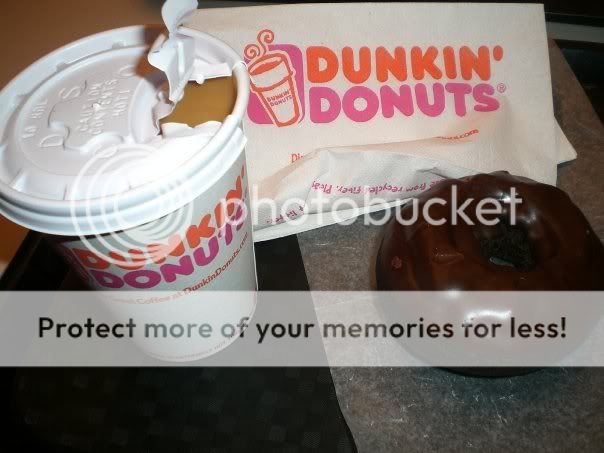 dunkin donuts for snack! this cost 1.99euro