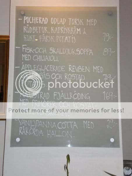 the swedish menu